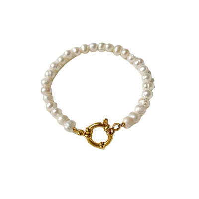 Baroque Natural Freshwater Pearl Bracelet