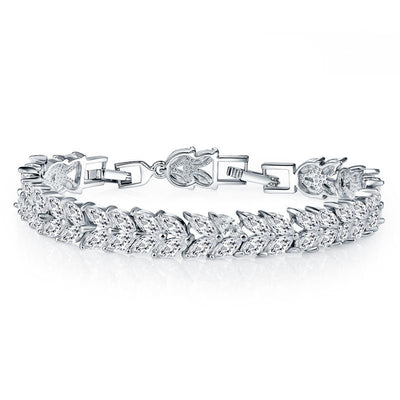 Women's Simple Fashion Hollowed-out Rhinestone Zircon Bracelet