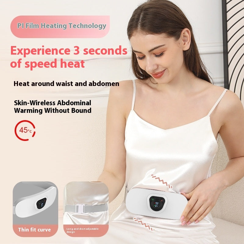 Stomach Heating Belt Vibration Heating Massage Instrument