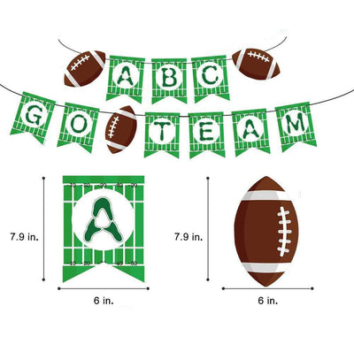 Rugby Theme Tableware Decoration And Arrangement Supplies