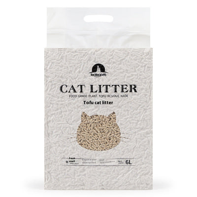 Green Tea Flavour Biodegradable Plant Cat Litter