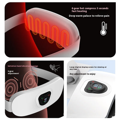 Stomach Heating Belt Vibration Heating Massage Instrument