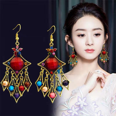 Bohemian Elegant Tassel Earrings Women