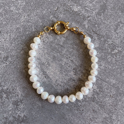 Baroque Natural Freshwater Pearl Bracelet