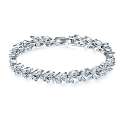 Women's Simple Fashion Hollowed-out Rhinestone Zircon Bracelet