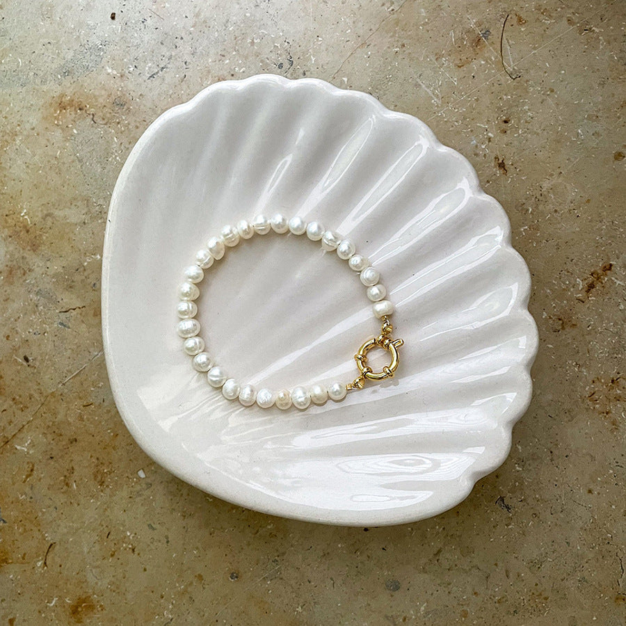 Baroque Natural Freshwater Pearl Bracelet