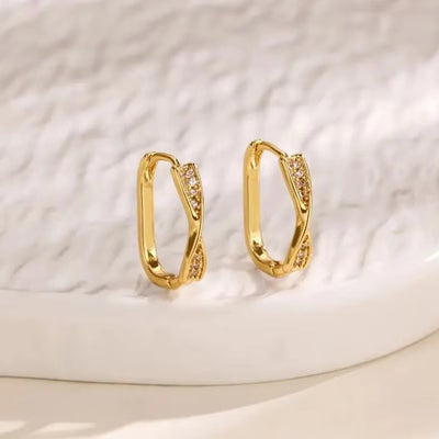 Wheat Woven Earrings For Women Ear Ring High-grade