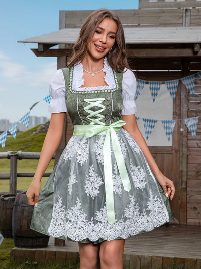 Fashion Personalized Beer Festival Women's Lace Dress
