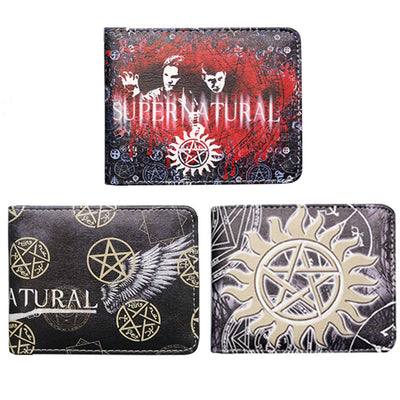 Spot Supernatural wickedness purse five star logo pattern for short money boys and girls' zero Purse
