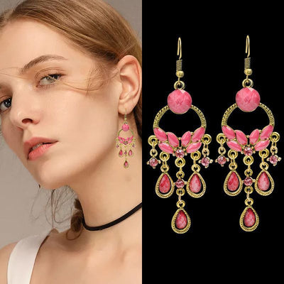 Bohemian Elegant Tassel Earrings Women