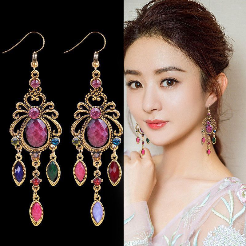 Bohemian Elegant Tassel Earrings Women