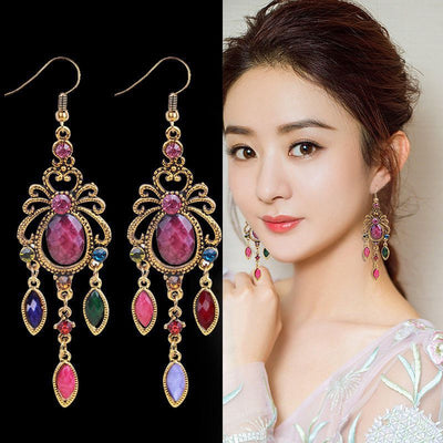 Bohemian Elegant Tassel Earrings Women