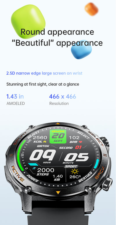 AWEI AMOLED Smartwatch H52