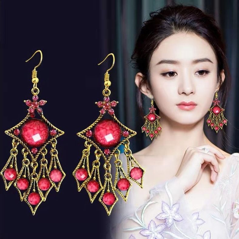 Bohemian Elegant Tassel Earrings Women