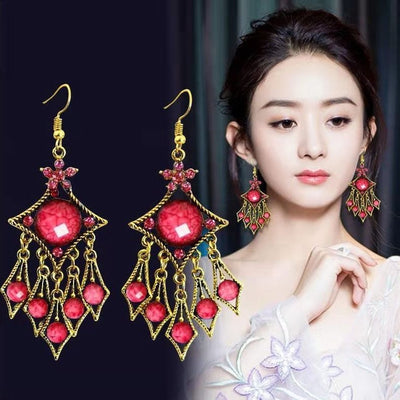 Bohemian Elegant Tassel Earrings Women