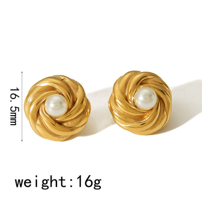 Niche High-grade Western Classy Style Pearl Ring