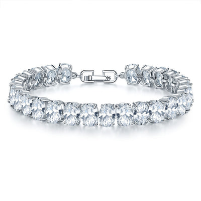 Women's Simple Fashion Hollowed-out Rhinestone Zircon Bracelet