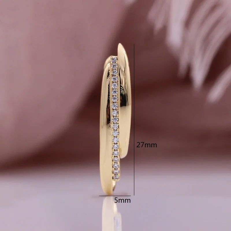 Personalized Earrings Ear Clip Splendid European And American Earrings Female Temperament