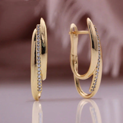 Personalized Earrings Ear Clip Splendid European And American Earrings Female Temperament