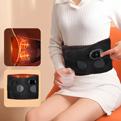 Portable Graphene Electric Spontaneous Heating Belt