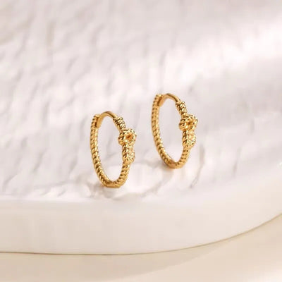 Wheat Woven Earrings For Women Ear Ring High-grade