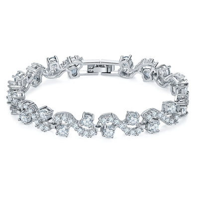 Women's Simple Fashion Hollowed-out Rhinestone Zircon Bracelet