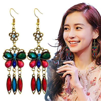 Bohemian Elegant Tassel Earrings Women