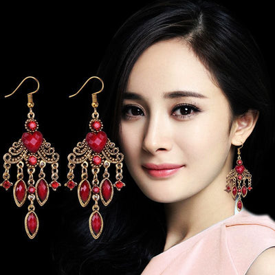 Bohemian Elegant Tassel Earrings Women