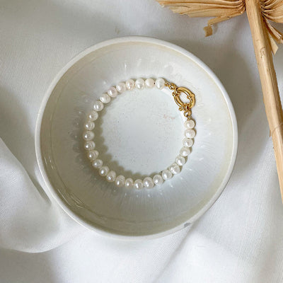 Baroque Natural Freshwater Pearl Bracelet