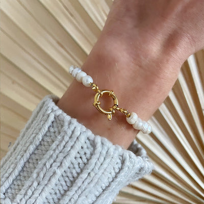 Baroque Natural Freshwater Pearl Bracelet