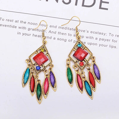 Bohemian Elegant Tassel Earrings Women