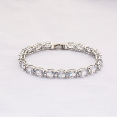 Women's Simple Fashion Hollowed-out Rhinestone Zircon Bracelet