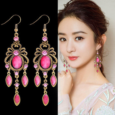 Bohemian Elegant Tassel Earrings Women