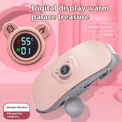 Stomach Heating Belt Vibration Heating Massage Instrument